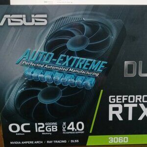 ASUS DUAL GEFORCE RTX 3060 New Sealed in Box